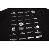 Balenciaga Archives Logo Black T-shirt