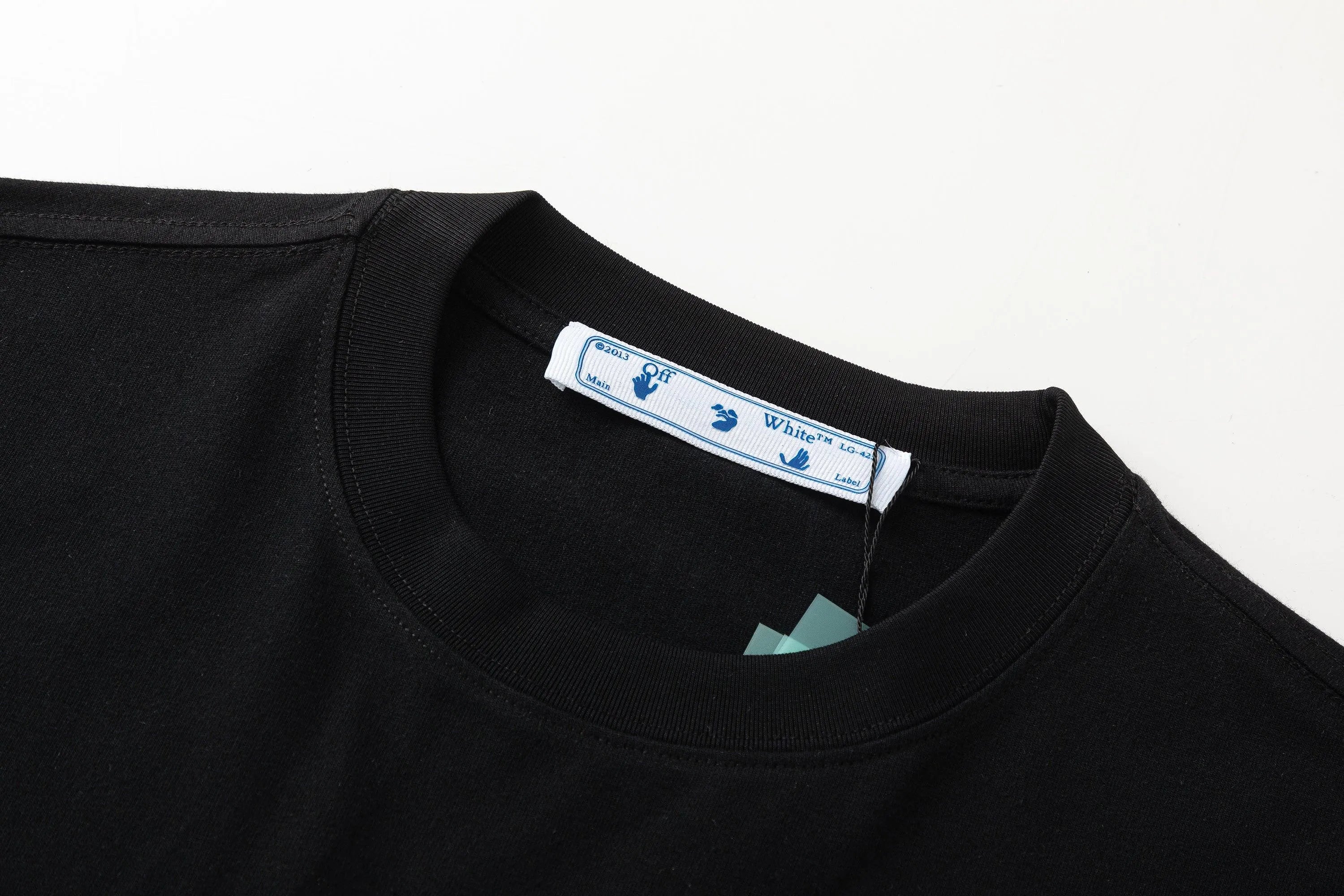 Off-White Blue Marker S/S Over Tee