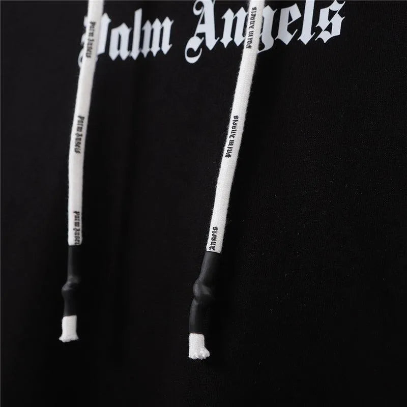 Palm Angels Logobrand Black Sweatshorts