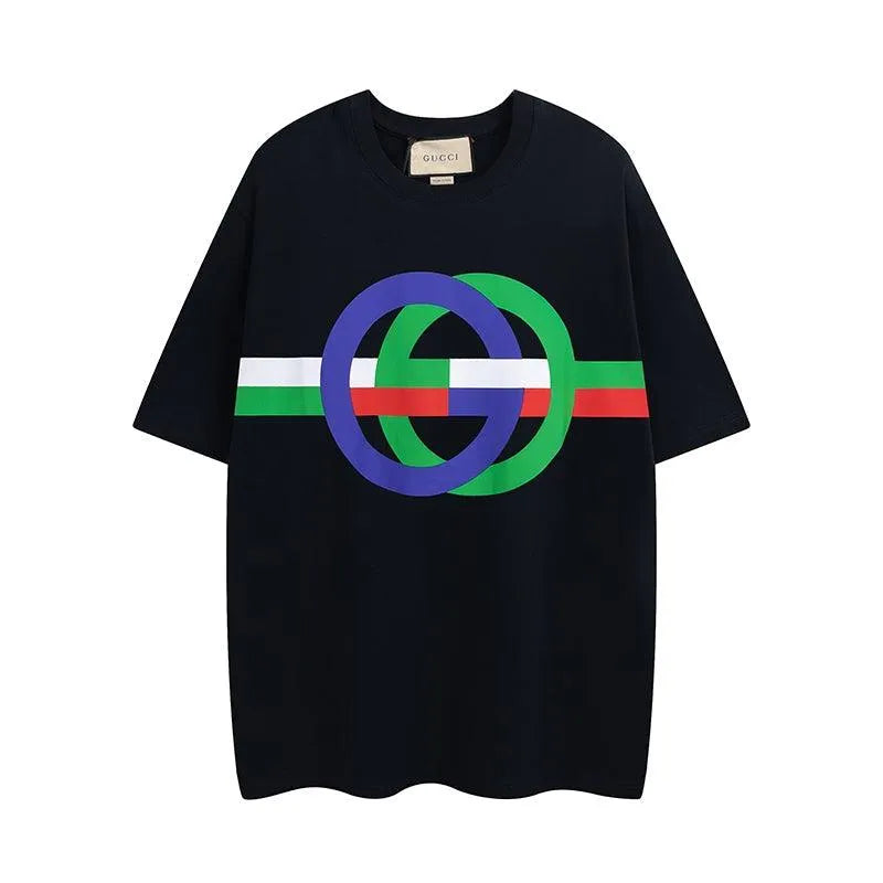 Gucci Round GG Cotton Black T-Shirt