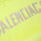 Balenciaga Tape Type Neon Green Sweatshirt