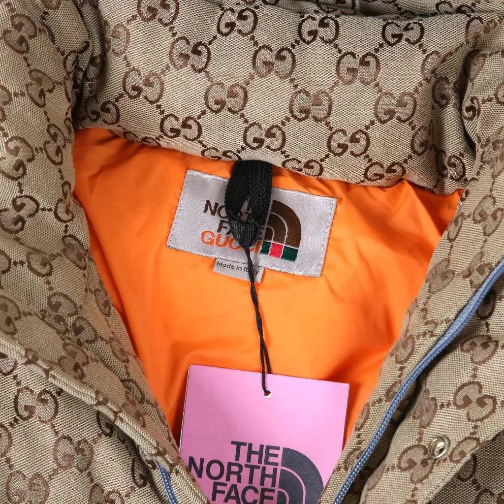 Thenorthface X Gucci Collegiate Jacket Oversized Exclusive