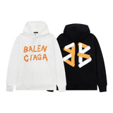 Balenciaga BB Logo Black Fleece Sweatshirt