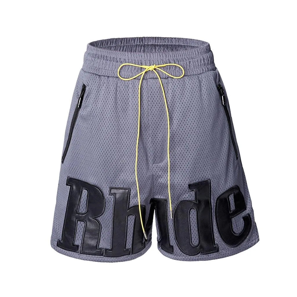 Rhude Logobrand Black Shorts