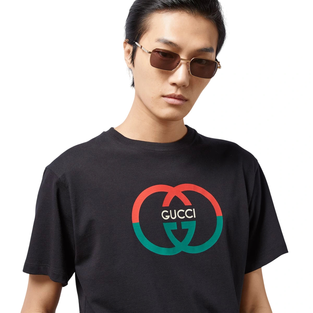 Gucci Printed Cotton Jersey T-shirt