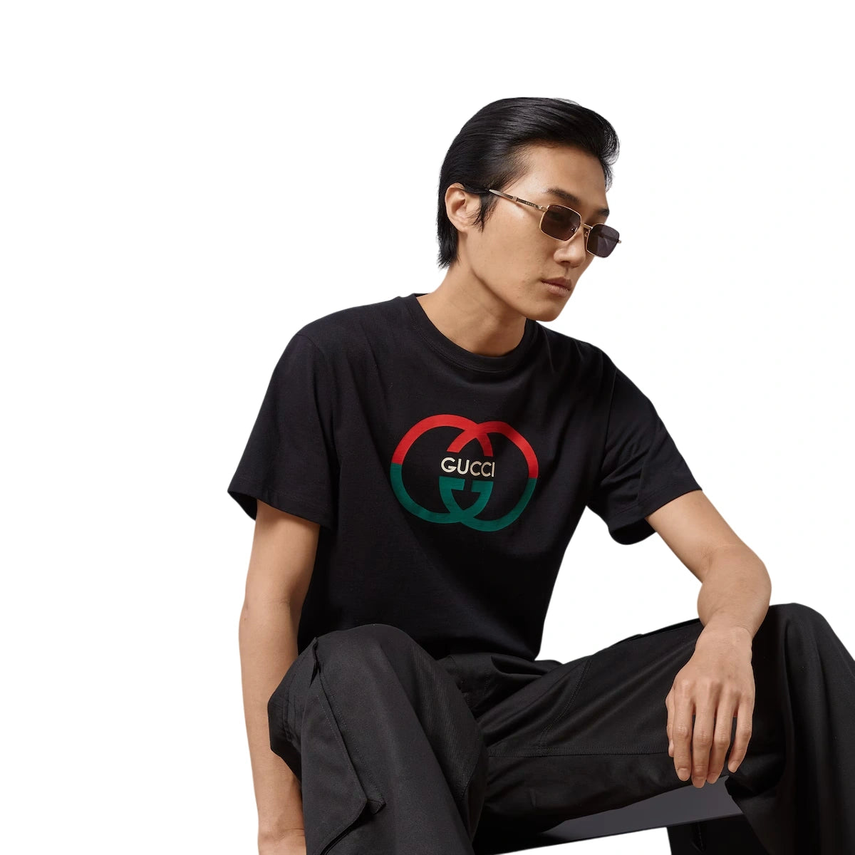 Gucci Printed Cotton Jersey T-shirt