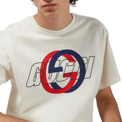 Gucci Printed Cotton Jersey T-shirt