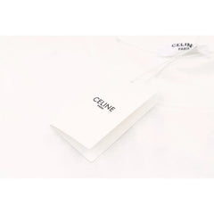 Celine in Paris Logobrand White T-shirt