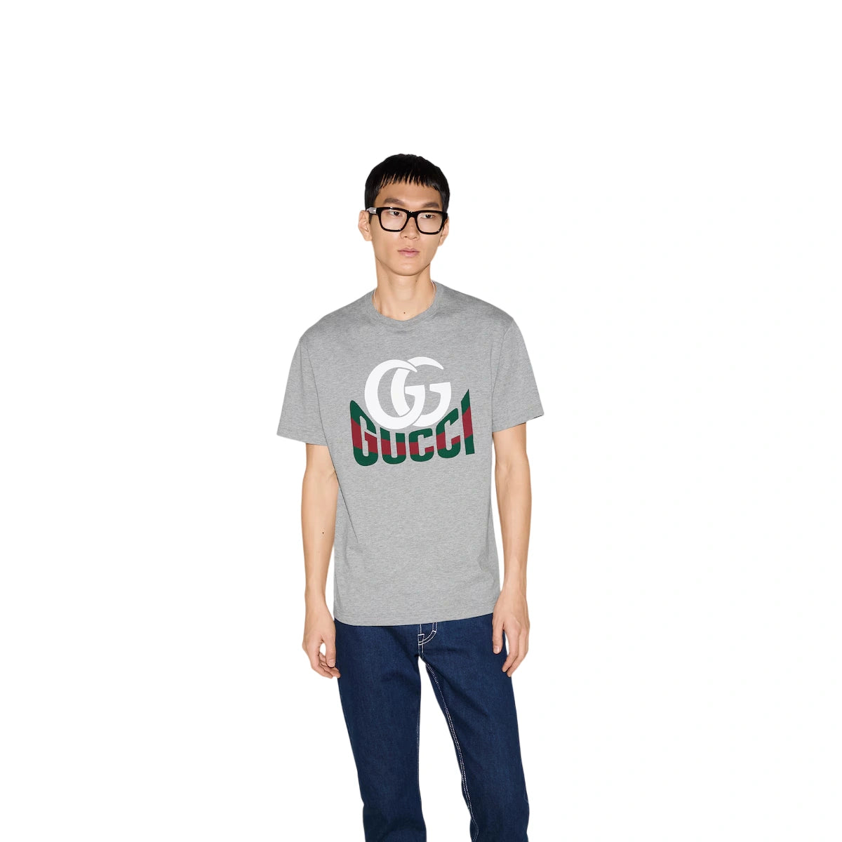 Gucci Printed Cotton Jersey T-shirt