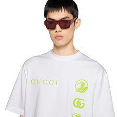 Gucci Printed Cotton Jersey T-shirt