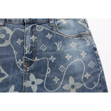 Louis Vuitton Jeans LV Blue Logobrand