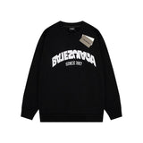 Balenciaga BackFlip Black Molton Sweatshirt