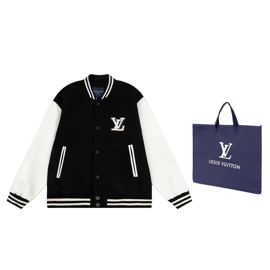 Louis Vuitton Square Blue Collegiate Jacket