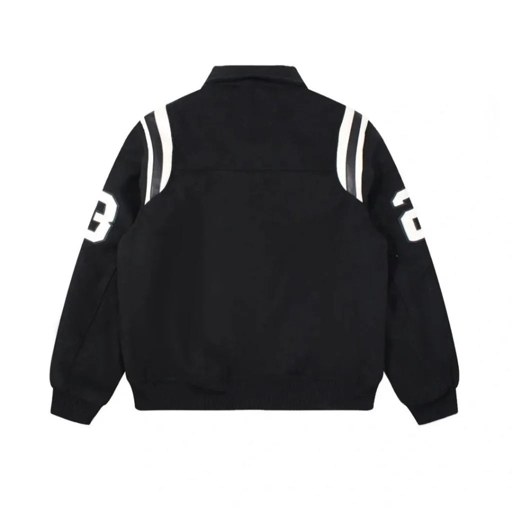 Stussy Collegiate Number Black Sweatshirt