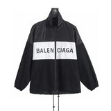 Balenciaga Tactel Logobrand Black Sweatshirt