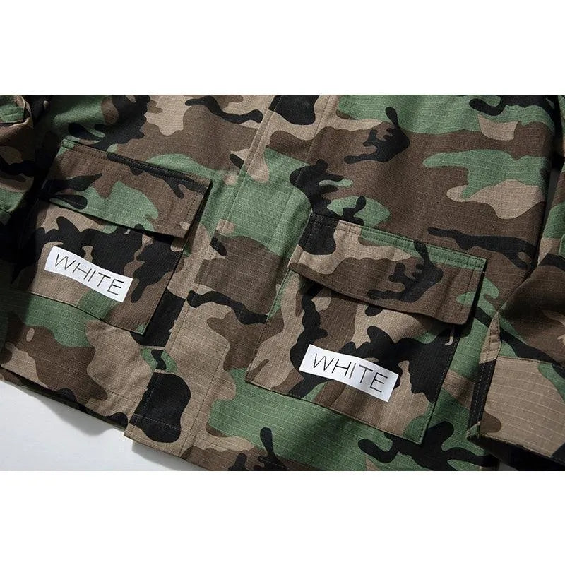 Off-White Virgil Military Camouflage Jacket