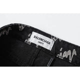 Balenciaga Logobrand Black Jeans