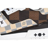 Louis Vuitton Trainer Skater Sneakers Brown Squared