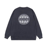 Balenciaga 2023 Logobrand Fleece Sweatshirt