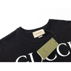 Gucci Oversized Jersey Black T-Shirt