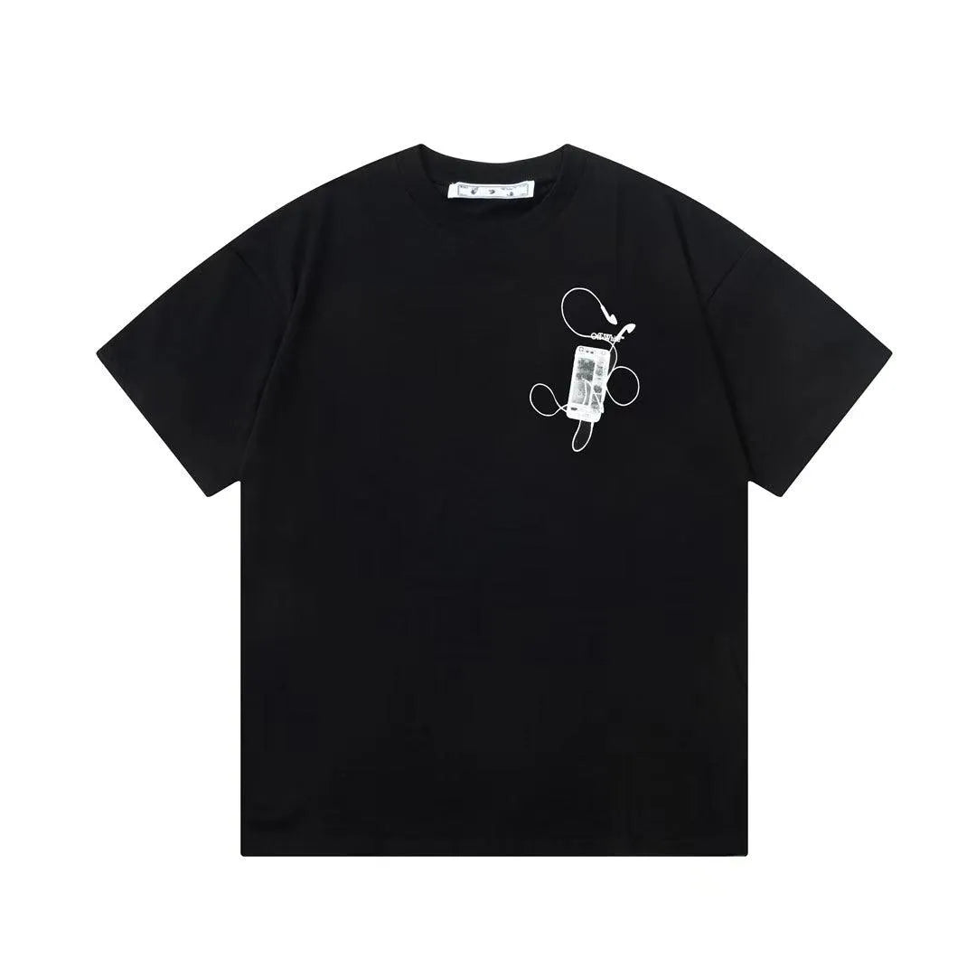 Off-White Scan Arrows Black Tee