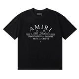 Amiri Ads District Logo Tee