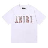 Amiri Paisley Logobrand Print Tee