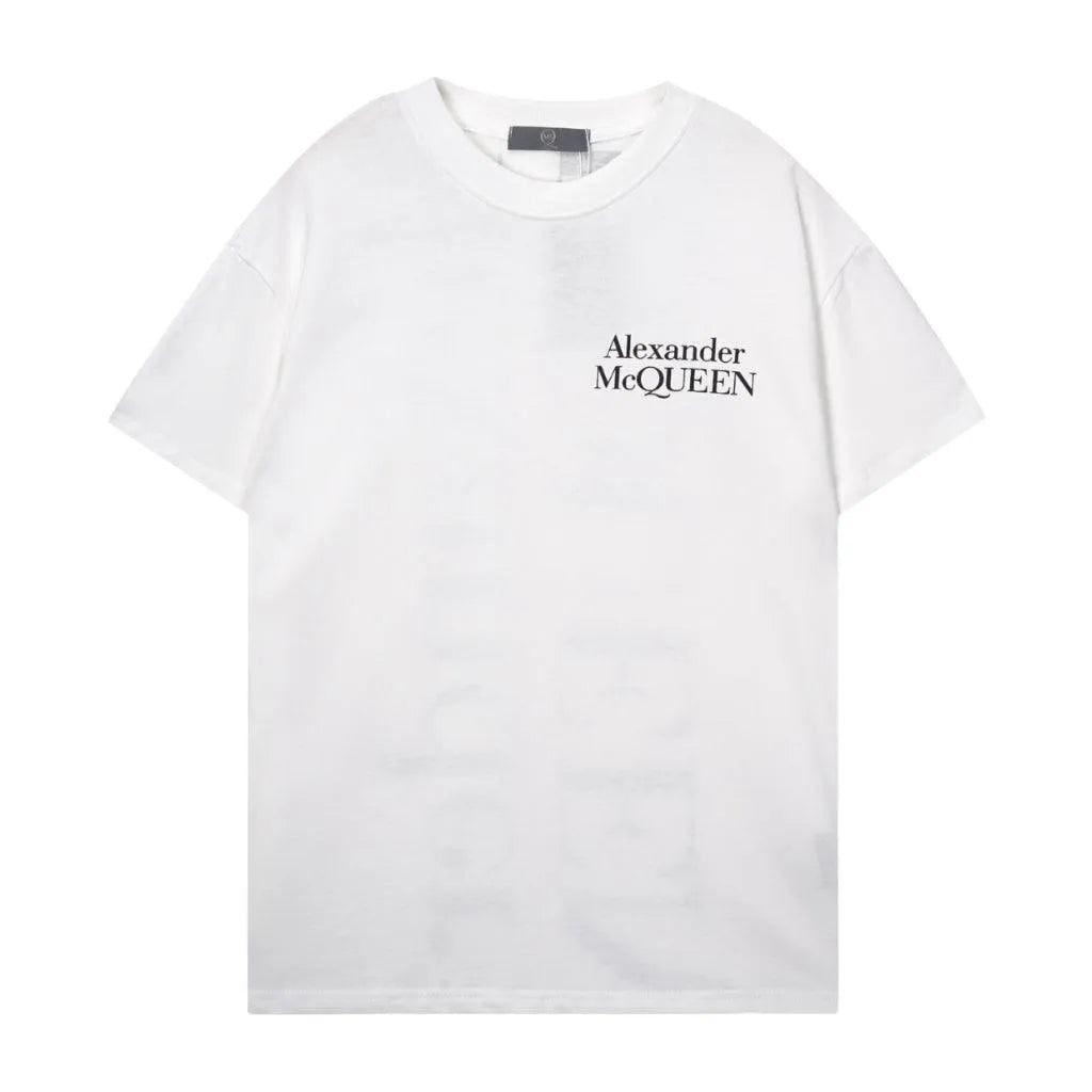 Alexander McQueen T-Shirt Logo White