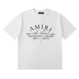 Amiri Ads District Logo Tee