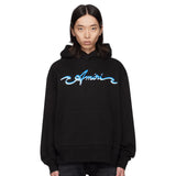 Amiri Black Printed Logo Hoodie