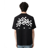 Amiri Bones Stacked Tee Black