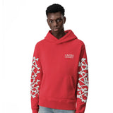 Amiri Red Bones Hoodie