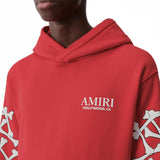 Amiri Red Bones Hoodie