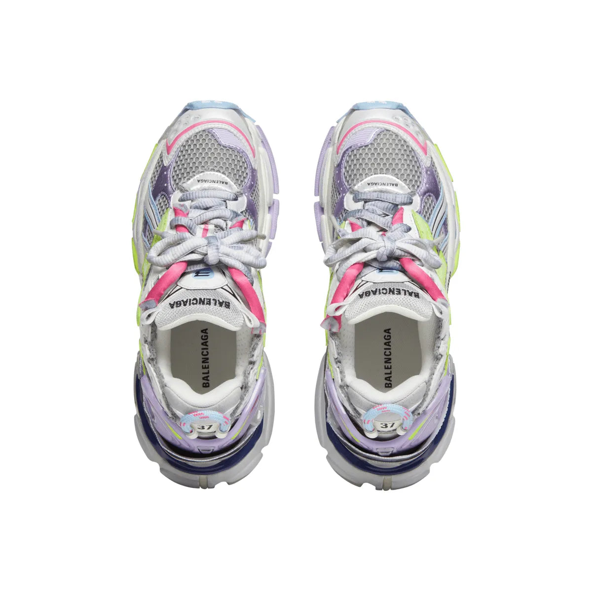 Balenciaga Runner Sneaker Green & Pink