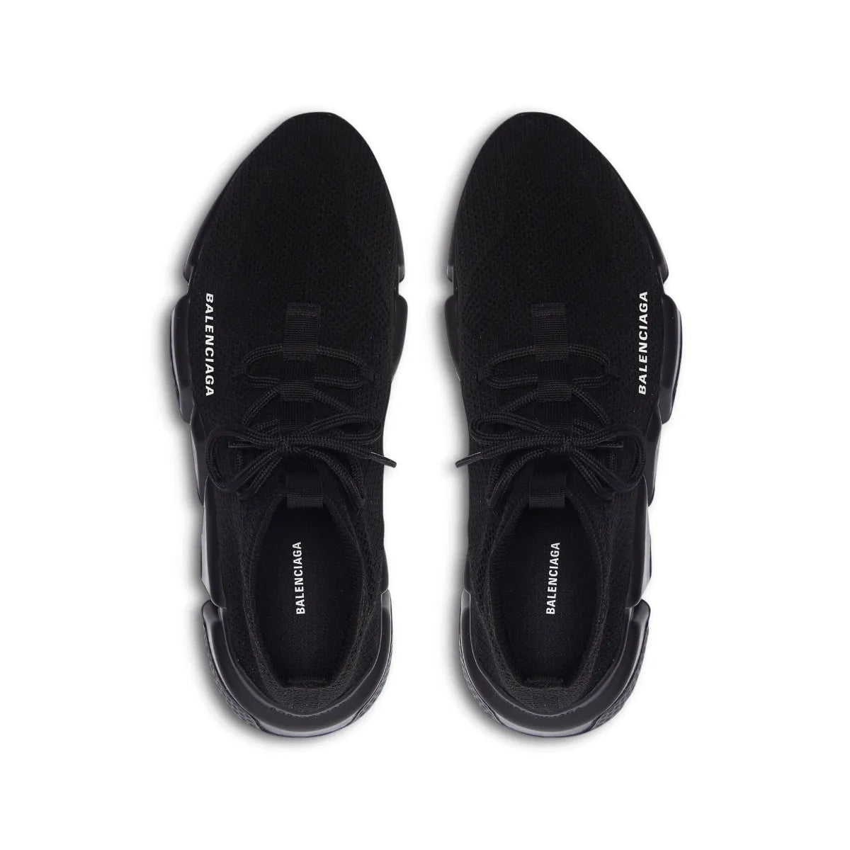 Balenciaga Speed Black Sneakers with Laces