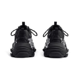 Balenciaga Triple S Sneaker DIY Metal Black