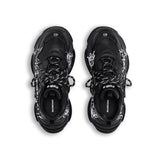 Balenciaga Triple S Sneaker DIY Metal Black