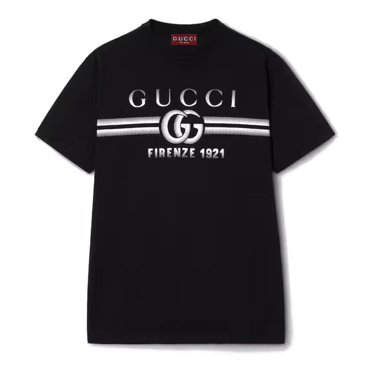 Gucci Cotton Jersey T-shirt With Gucci Print