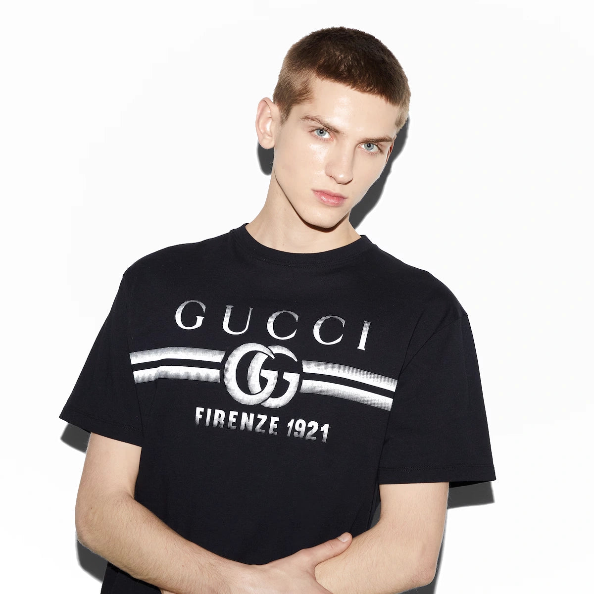 Gucci Cotton Jersey T-shirt With Gucci Print