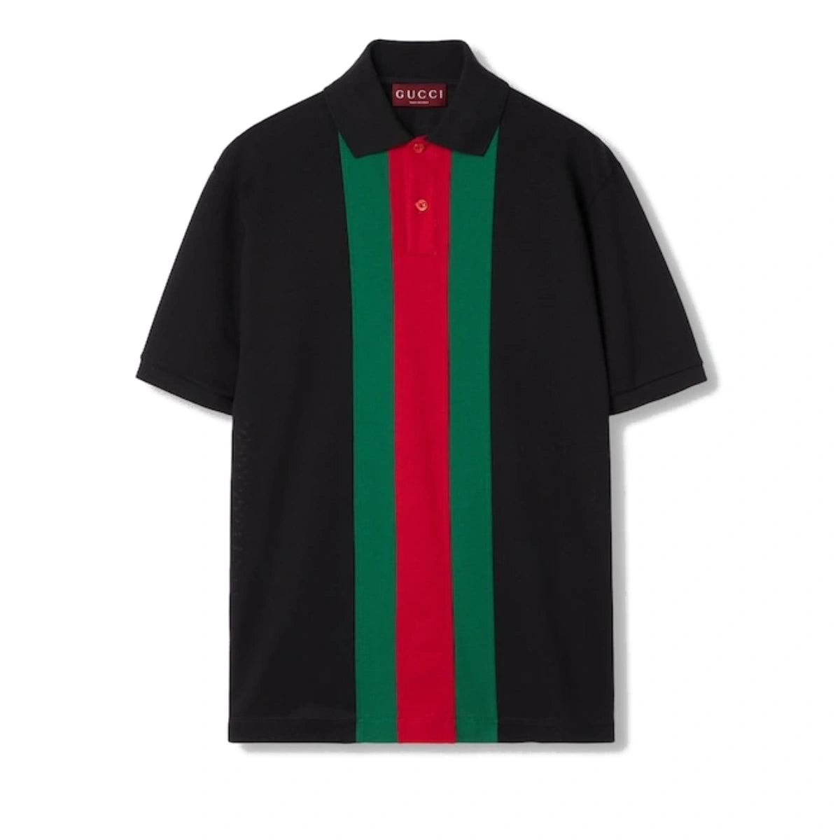 Gucci Cotton Polo Shirt With Web