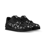 Louis Vuitton Trainer Black e White