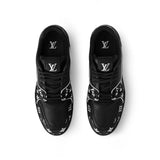 Louis Vuitton Trainer Black e White