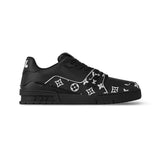 Louis Vuitton Trainer Black e White