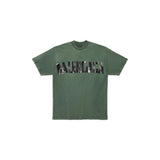 Balenciaga Tape Type Logo Green Shirt