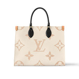 Louis Vuitton On The Go MM Cream