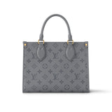 Louis Vuitton On The Go MM Gray