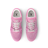 Louis Vuitton Trainer Sneaker Pink