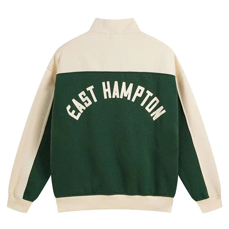 Rhude East Hampton Varsity Cotton Sweatshirt