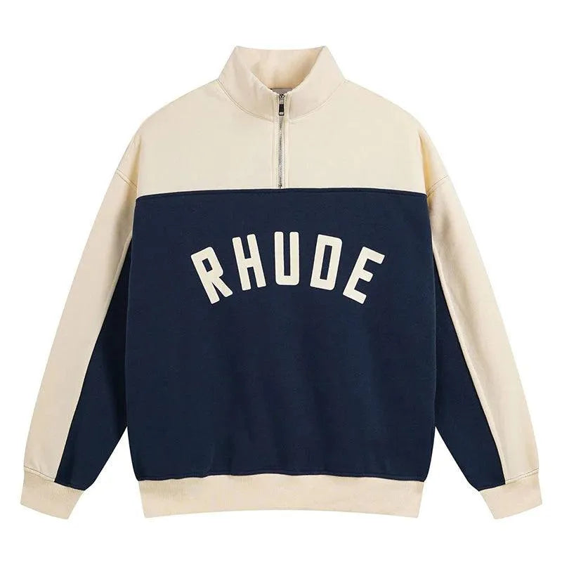 Rhude East Hampton Varsity Cotton Sweatshirt