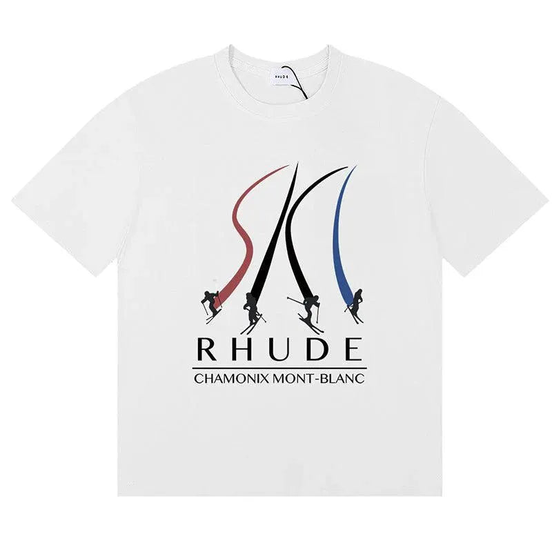 Rhude Chamonix Mont-Blanc Tee